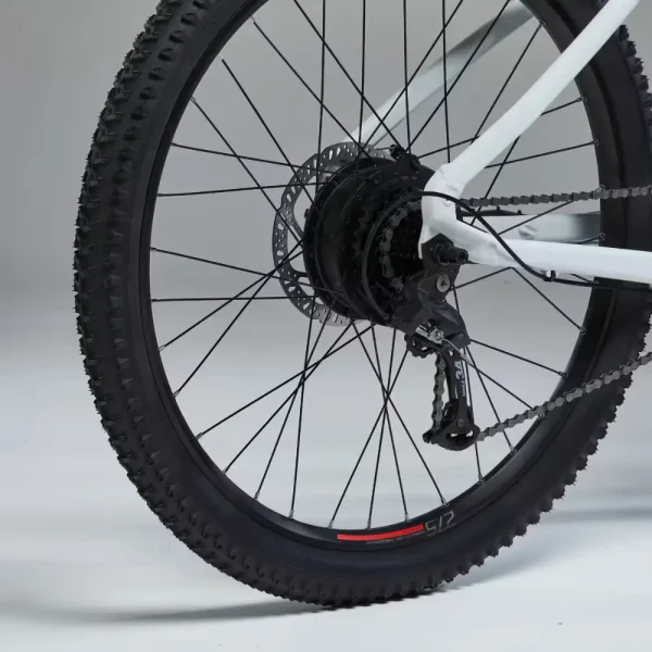 Rockrider E-ST 100 Electric MTB – 380Wh Battery, 250W Hub Motor, 27.5” Wheels - Image 4