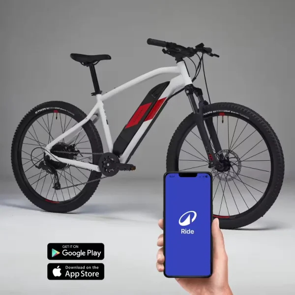 Rockrider E-ST 100 Electric MTB – 380Wh Battery, 250W Hub Motor, 27.5” Wheels - Image 2