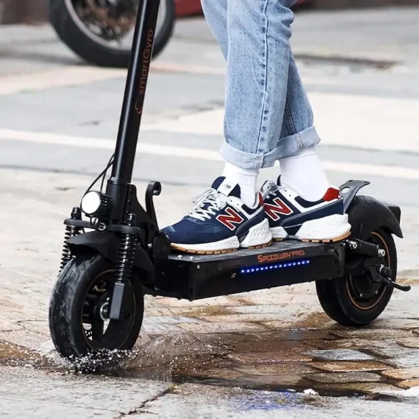 SmartGyro Speedway Pro – 1000W Electric Scooter with 60KM Range & Dual Suspension - Image 3