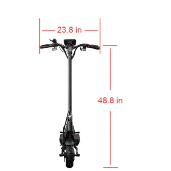 Kaabo Mantis 10 Dual Plus – 4000W Off-Road Electric Scooter with 70KM Range & Hydraulic Brakes - Image 5