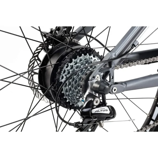 E-MTB 29" Full Suspension Electric Mountain Bike – 624Wh Battery, 250W Motor, Shimano 24-Speed - Image 7