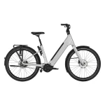 Canyon Precede:ON Comfort 7 urban electric bike in Moon Silver