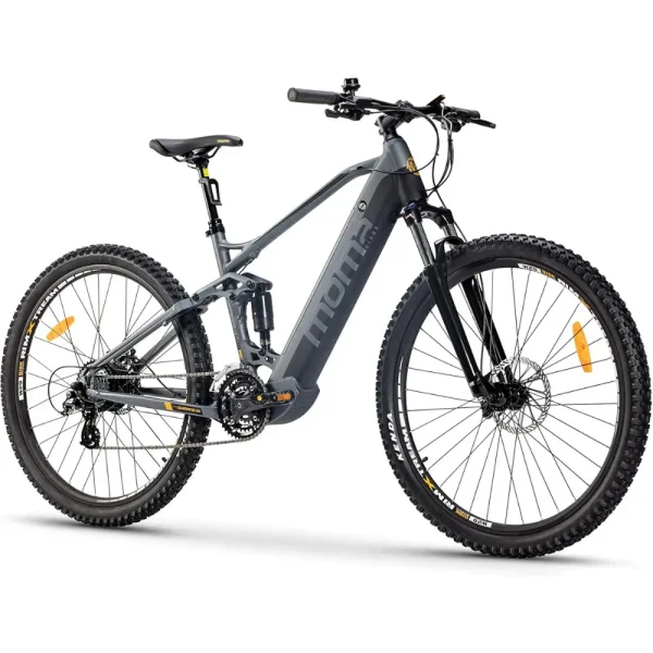 Full suspension 29” electric mountain bike with 624Wh battery