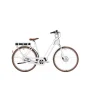 Elops 920 E Connect LF white electric city bike with integrated lights