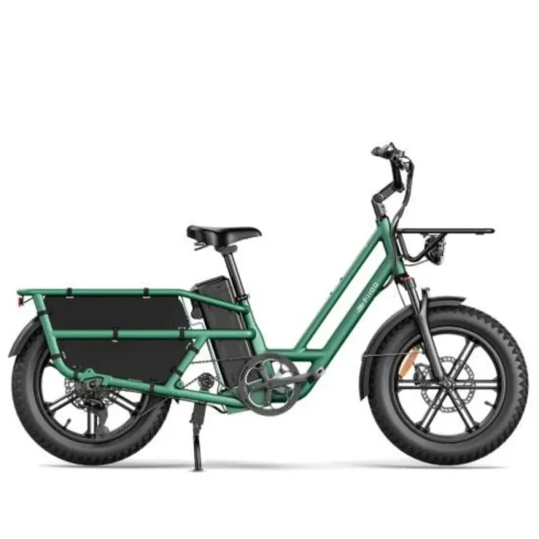 Fiido T2 Longtail Cargo Electric Bike with fat tires and rear rack